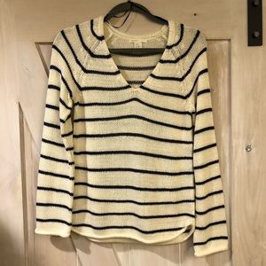 H&M v-neck Striped Sweater